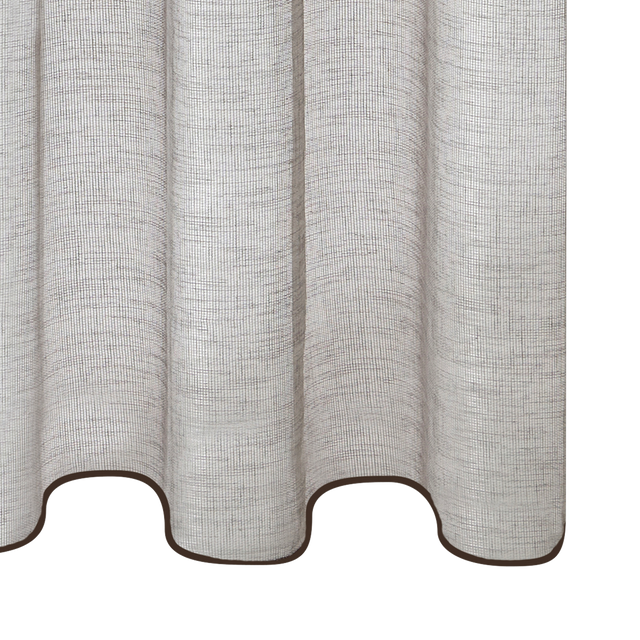 Voilage CANOAS coloris gris 140 x 260 cm