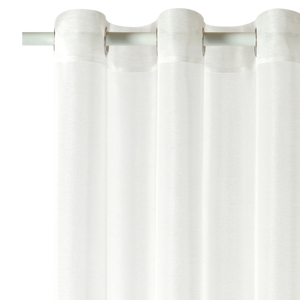 4MURS Voilage CANOAS coloris ivoire 140 x 260 cm