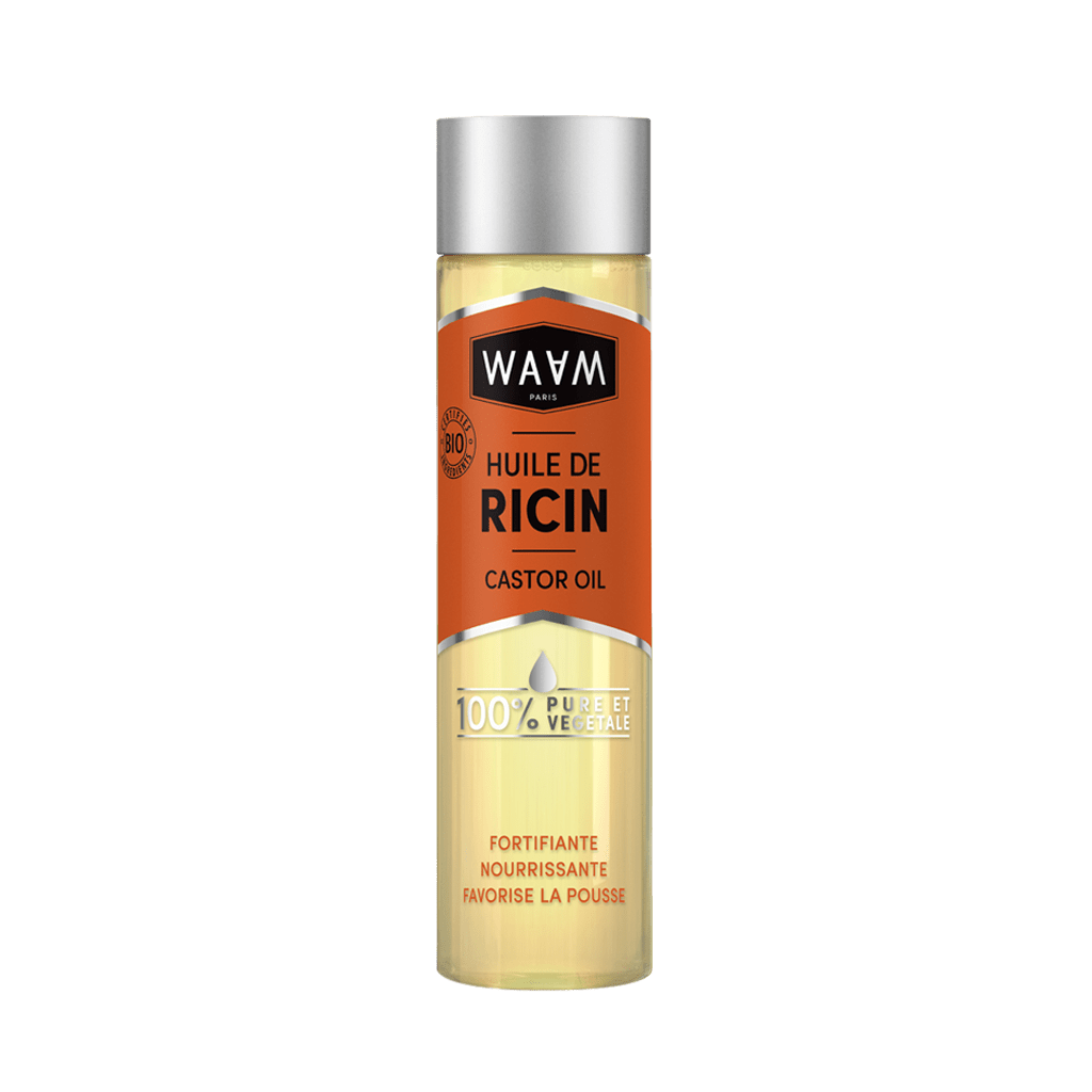 WAAM Huile corps et visage Huile de ricin Transparent 100ML
