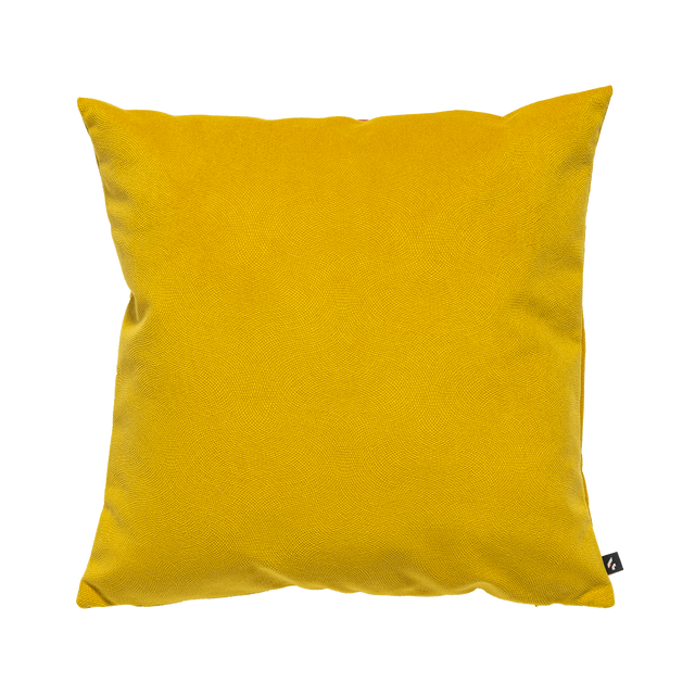 4MURS Coussin PONE coloris jaune smile 40 x 40 cm