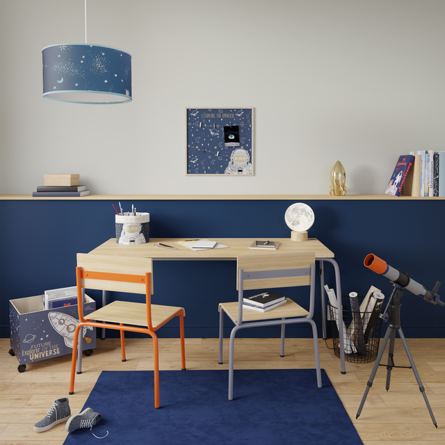 4MURS Suspension COSMIC coloris bleu 19 x 39 cm