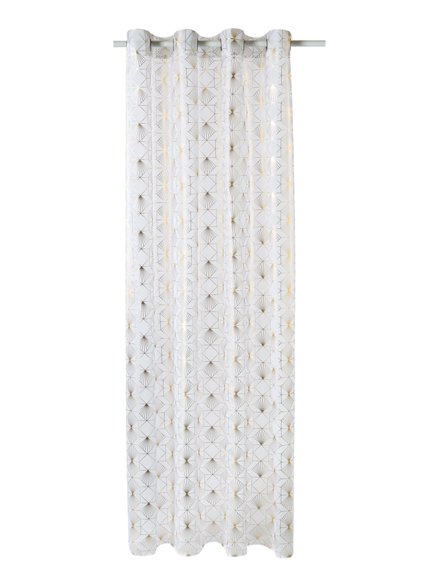 Voilage OLGA coloris or mat 140 x 240 cm