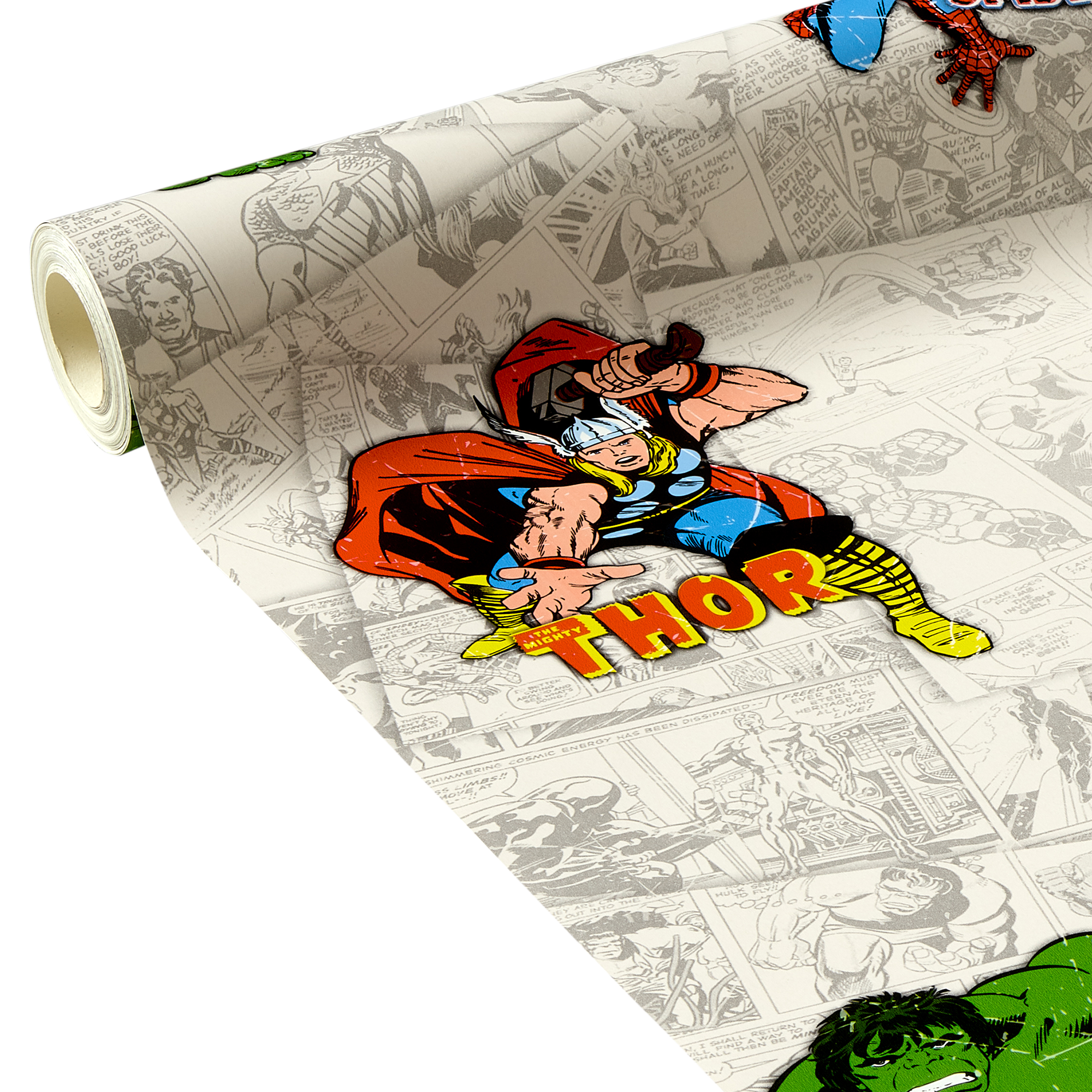 Papier peint MARVEL HEROES coloris multicolore