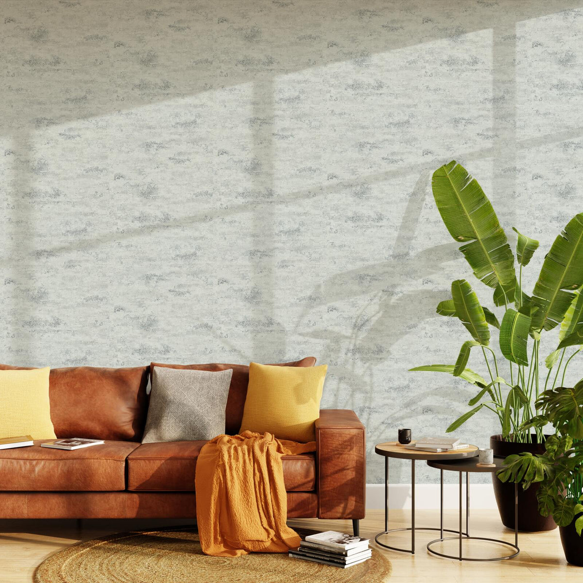 Papier peint intissé Well Blanc