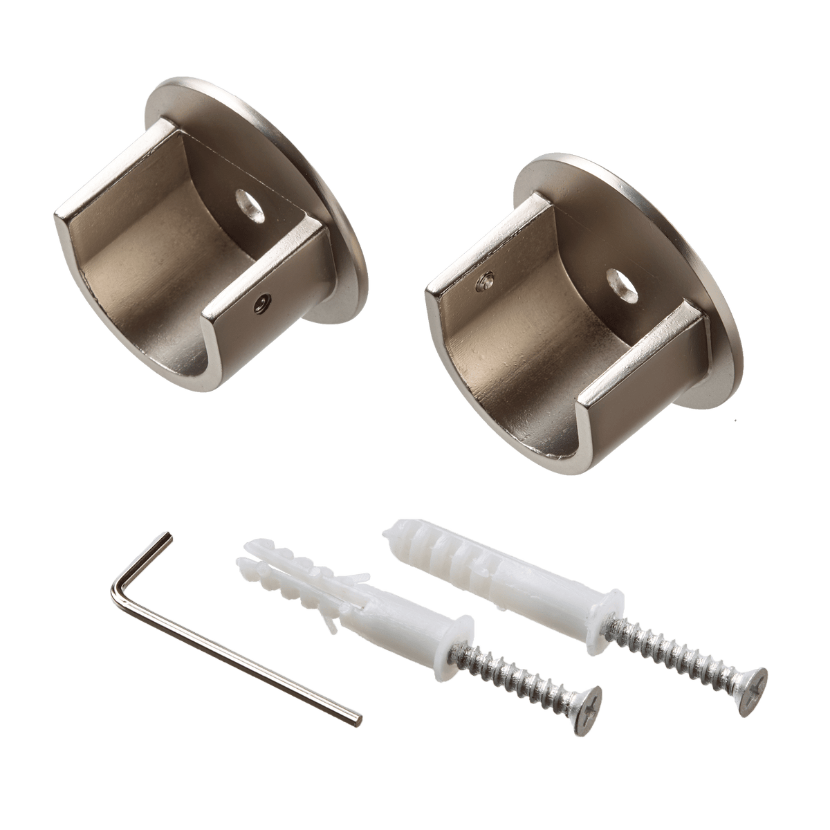 Naissance Zen Nickel givré Métal brossé