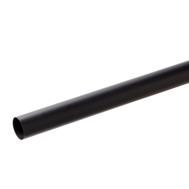 Barre à rideau ZEN noir mat diamètre barre 2,8 cm 250 cm