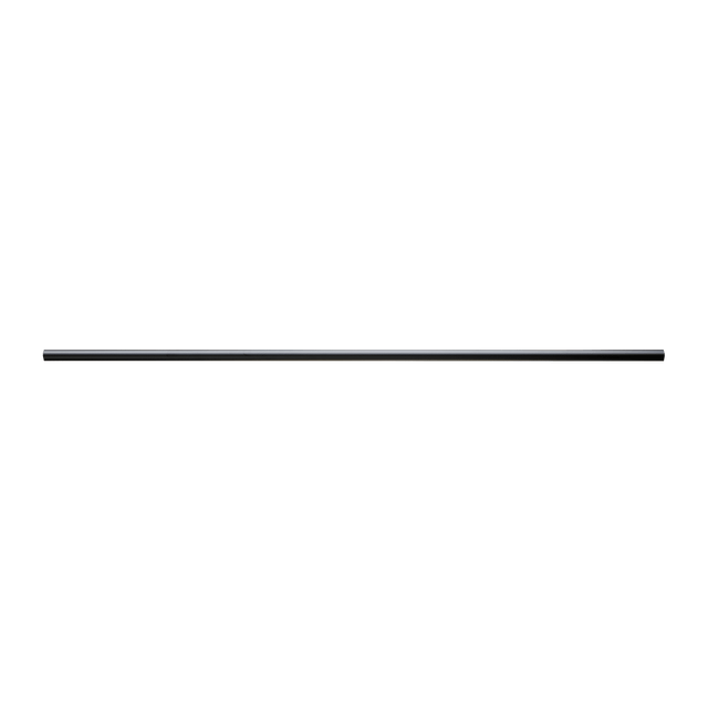 Barre à rideau ZEN noir mat diamètre barre 2,8 cm 150 cm
