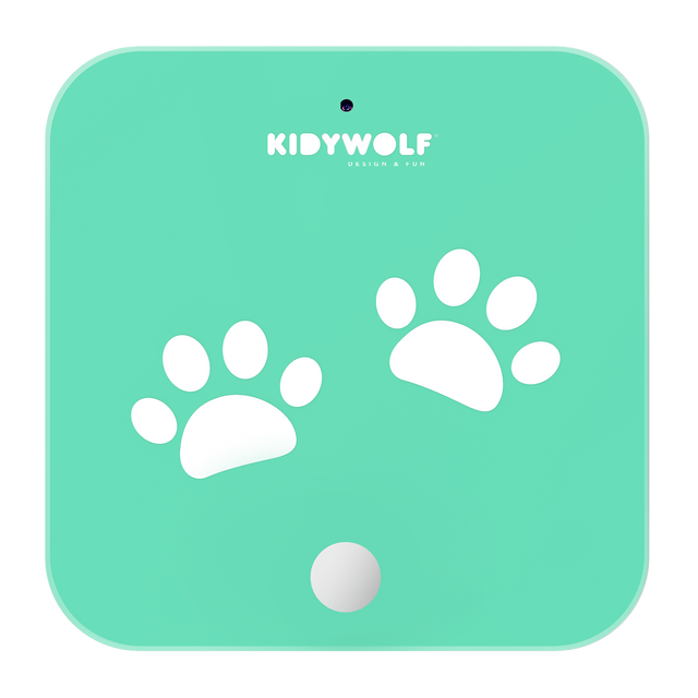 Pèse personne KIDYTED coloris cyan