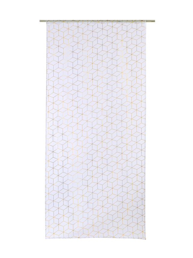 Vitrage ORIA coloris or 90 x 200 cm