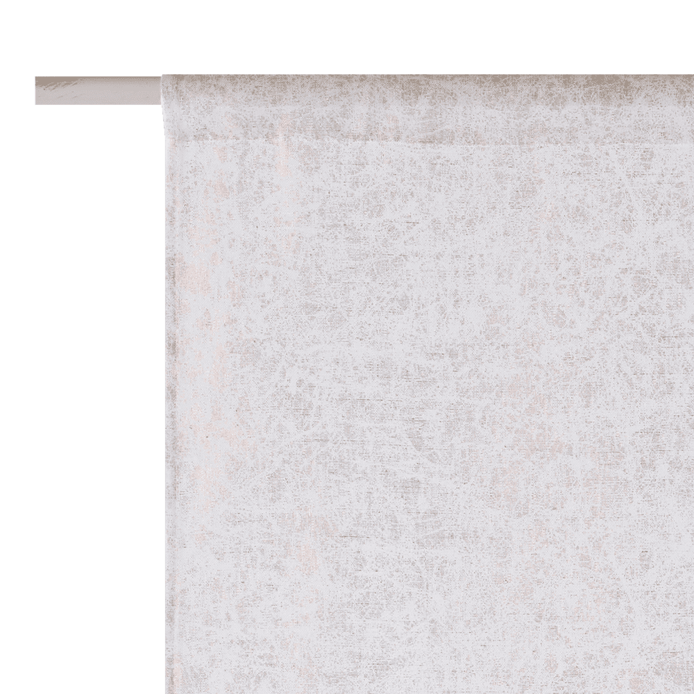 Vitrage CARLA (la paire) coloris or 60 x 120 cm