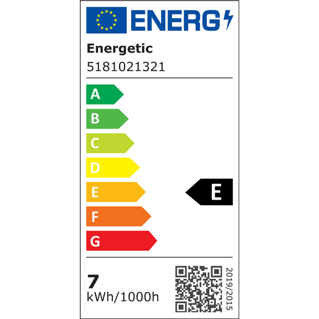 Ampoule LED MILKY 60W E27 lumière chaude jaune 10 x 6 cm