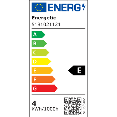 Ampoule Led milky 40w e27 lumière chaude Jaune