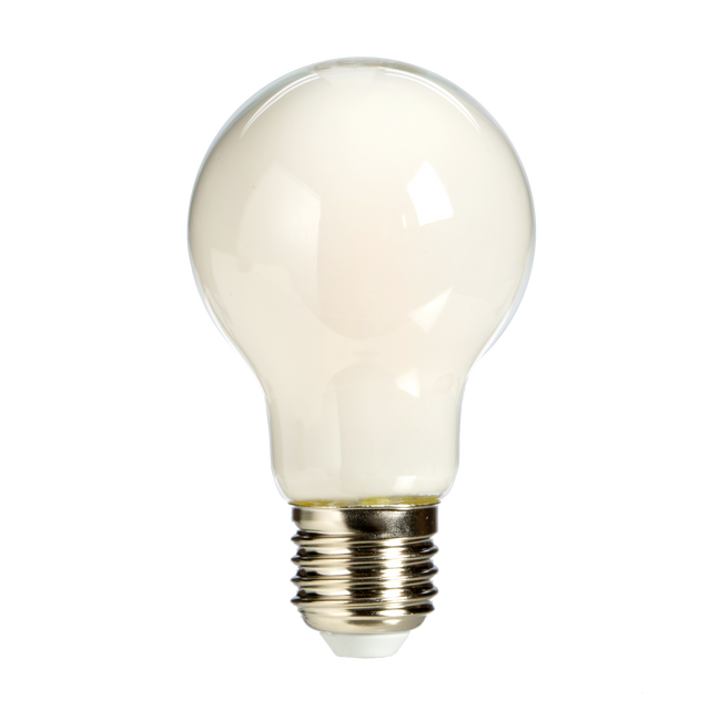 Ampoule LED MILKY 40W E27 lumière chaude jaune 10 x 6 cm