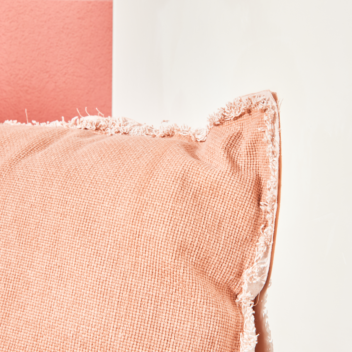 Coussin Burta Nude orangé