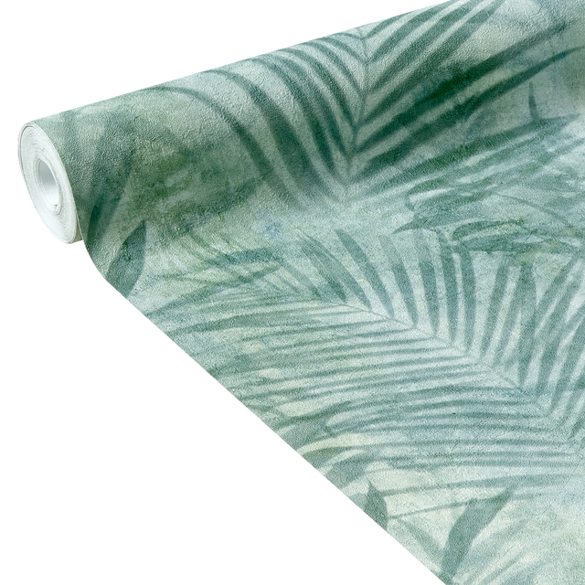 Papier peint intissé AMAZONIA X NEW WALLS vert moyen