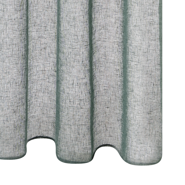 Voilage MICAO coloris vert sauge 145 x 240 cm