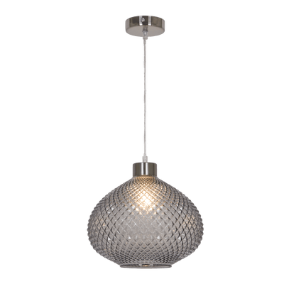 Suspension Foly Gris fumé