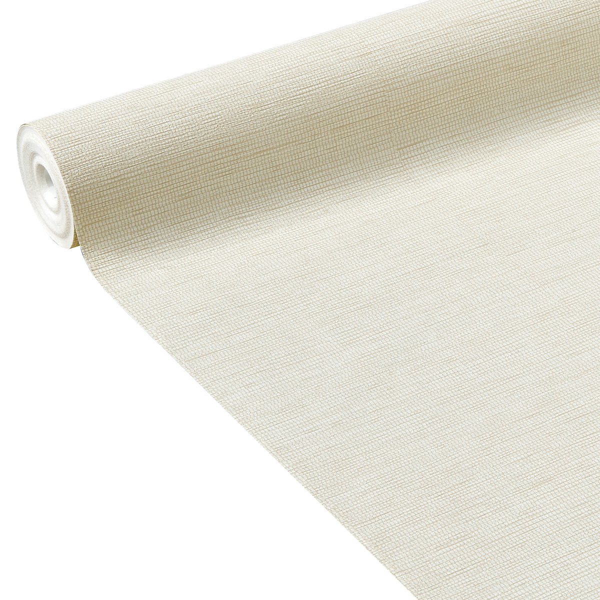 Papier peint intissé Curaçao Blanc Paille orientale