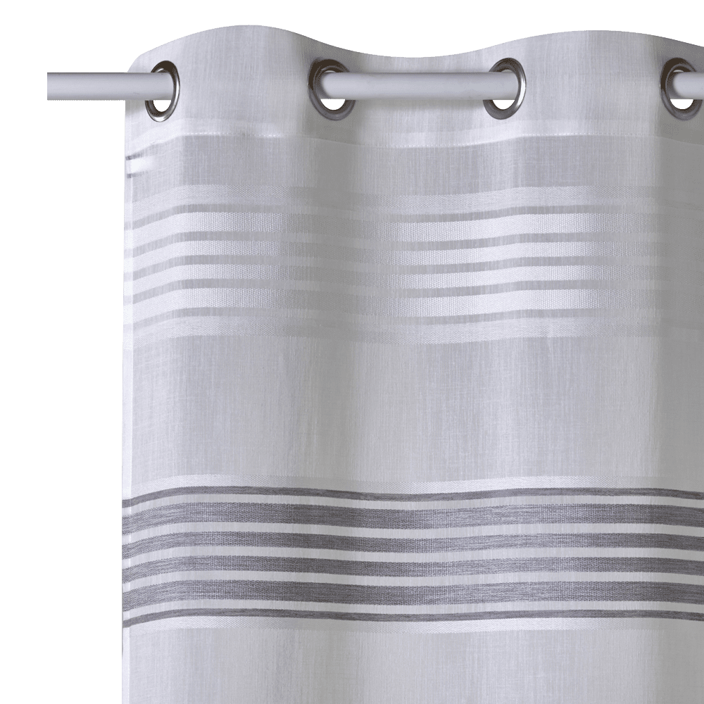 Voilage Briza Gris perle