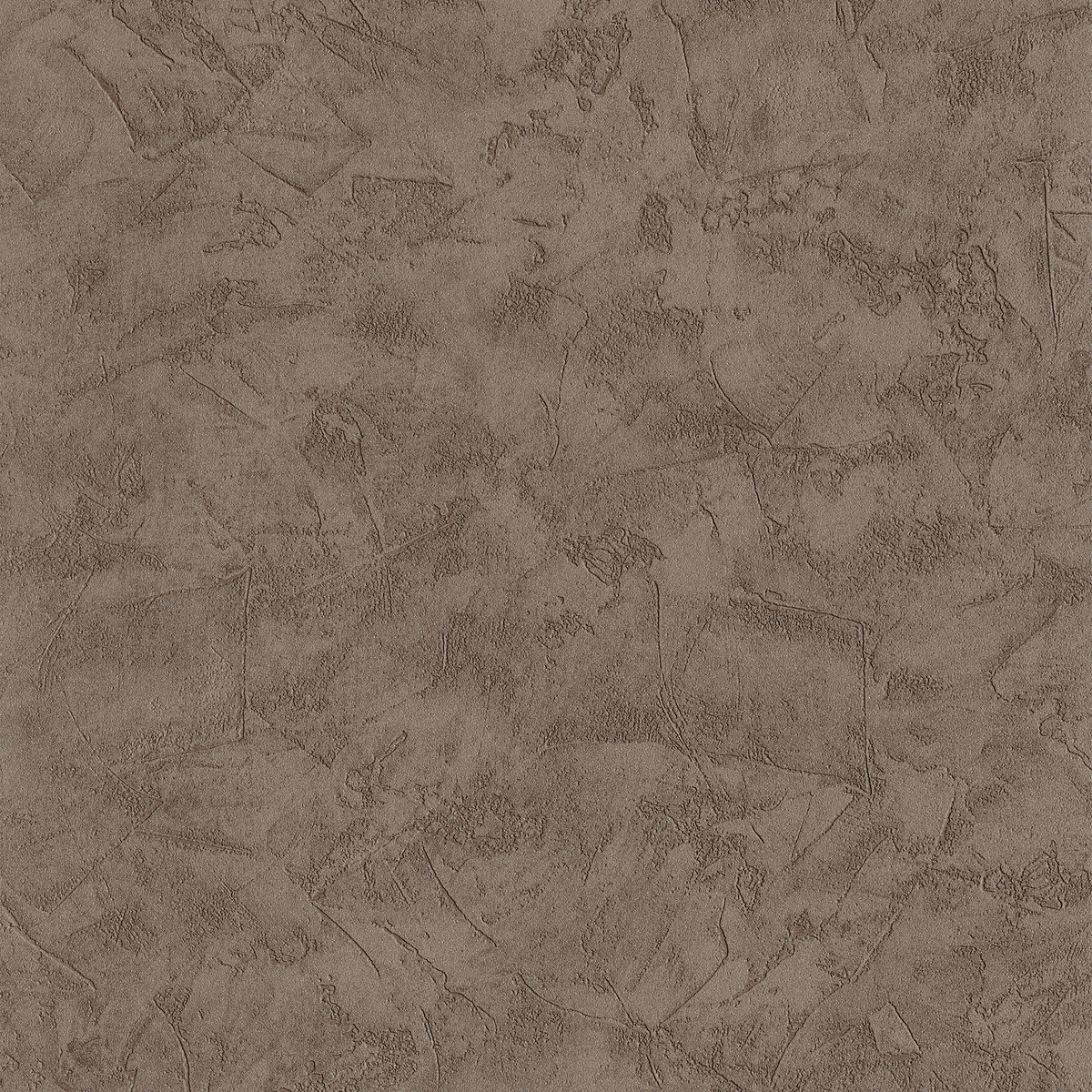 Papier peint intissé Ravenne Marron glacé Crépi grésé