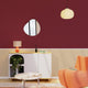 Papier peint intissé Opal Marsala Lisse