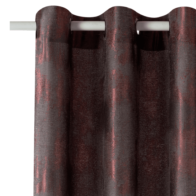 Rideau Lin PAZZO coloris mordoré 140 x 260 cm