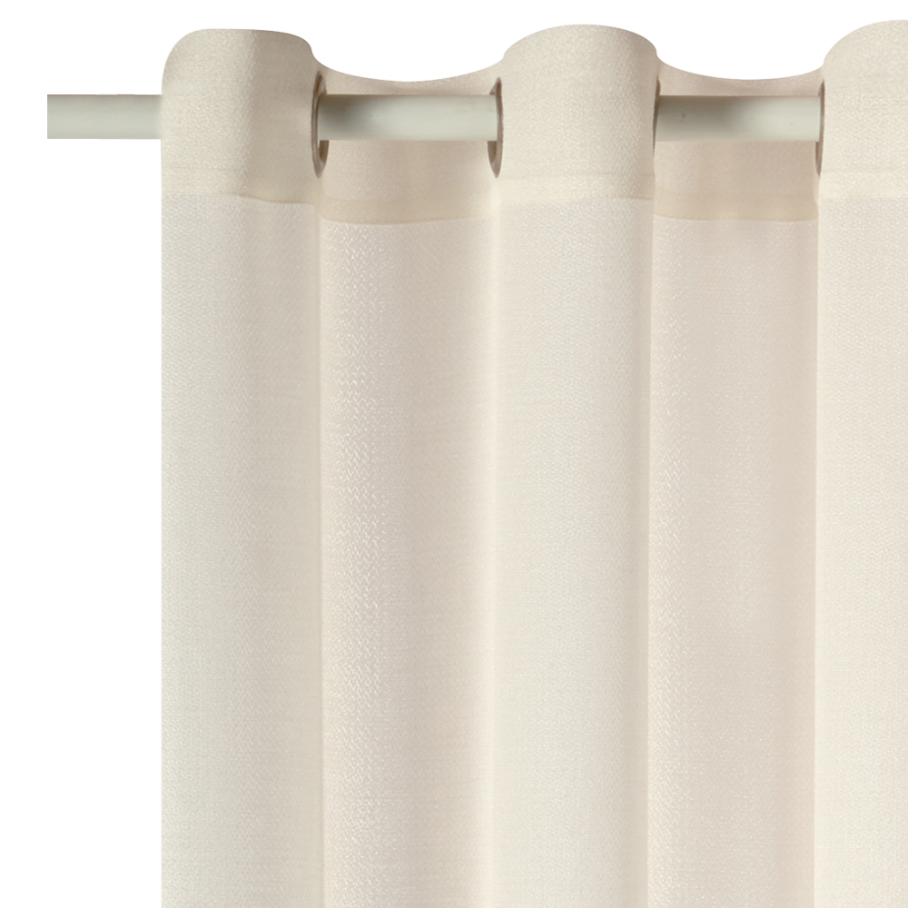 4MURS Voilage SCHIAPA coloris ivoire 140 x 240 cm