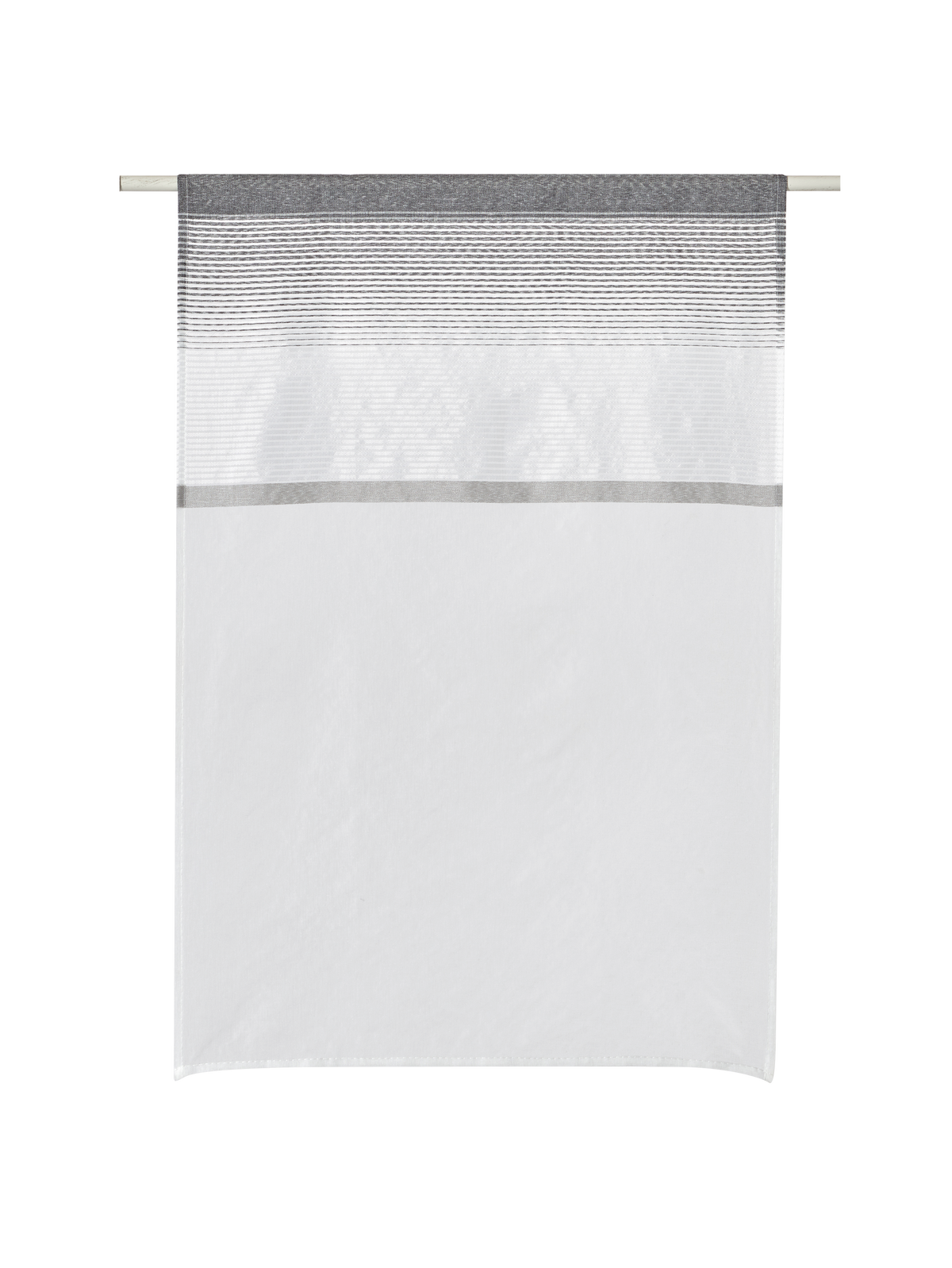 Vitrage Uzu (la paire) Gris