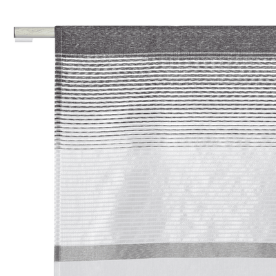 Vitrage Uzu (la paire) Gris