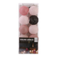 Guirlande lumineuse Cali Rose et taupe
