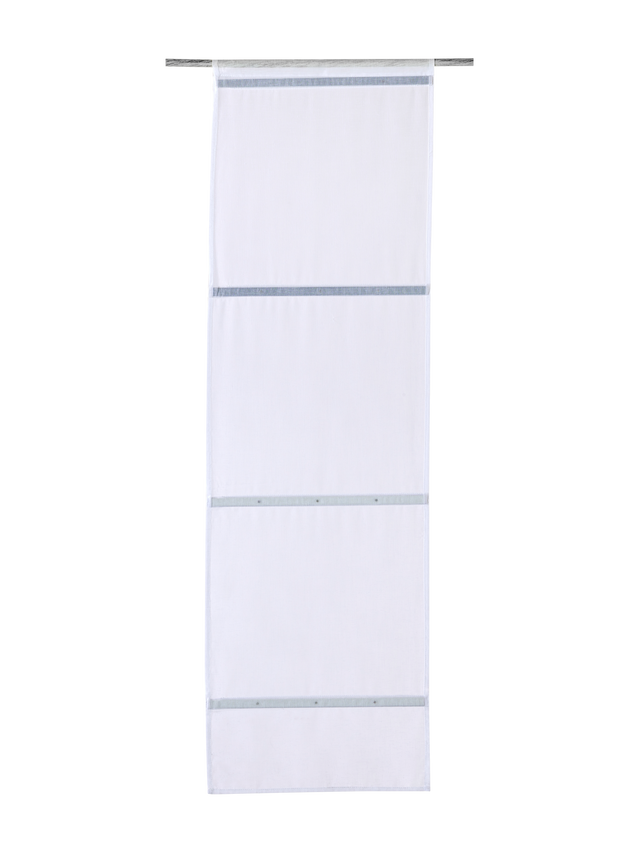 Store bateau BELLEVILLE coloris blanc 60 x 180 cm