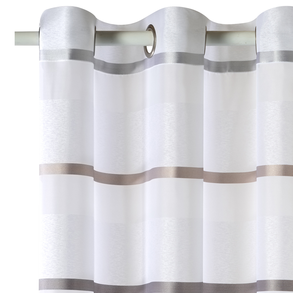 4MURS Voilage GALEA coloris gris 140 x 240 cm