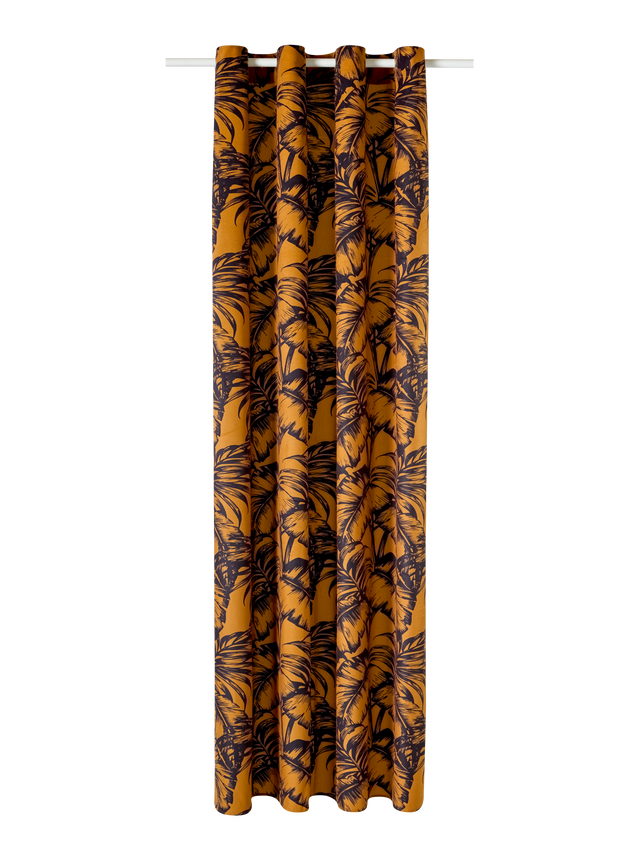 Rideau RENDA coloris ocre 140 x 260 cm