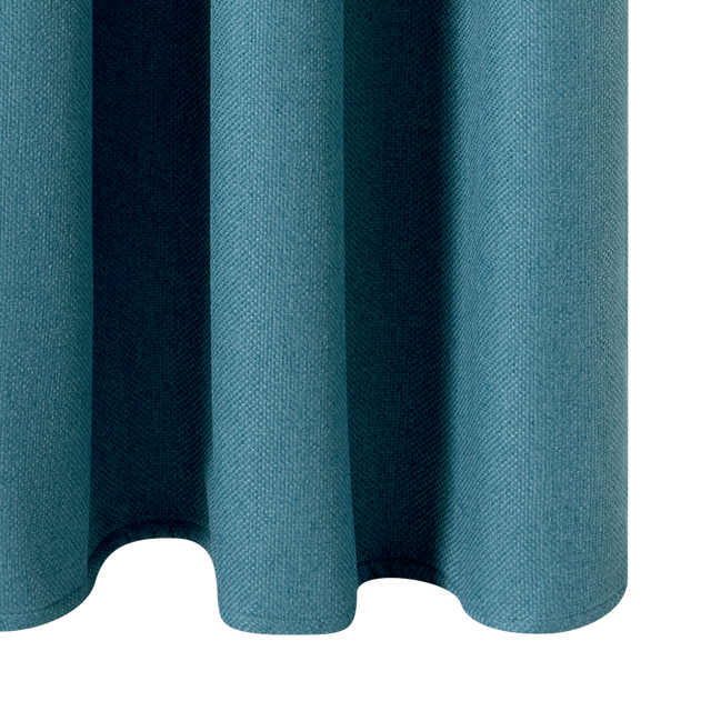 Rideau thermique ANDREA coloris bleu arctique 140 x 260 cm