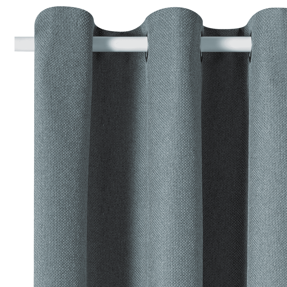 Rideau thermique ANDREA coloris gris perle 140 x 260 cm