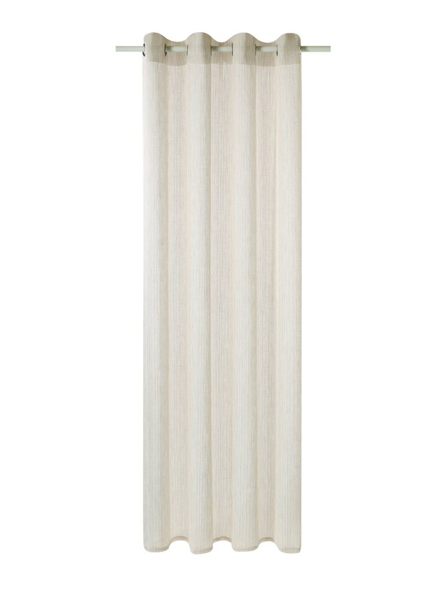 Voilage ORIENT coloris lin 140 x 240 cm