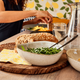 Assiette creuse Hedda Blanc