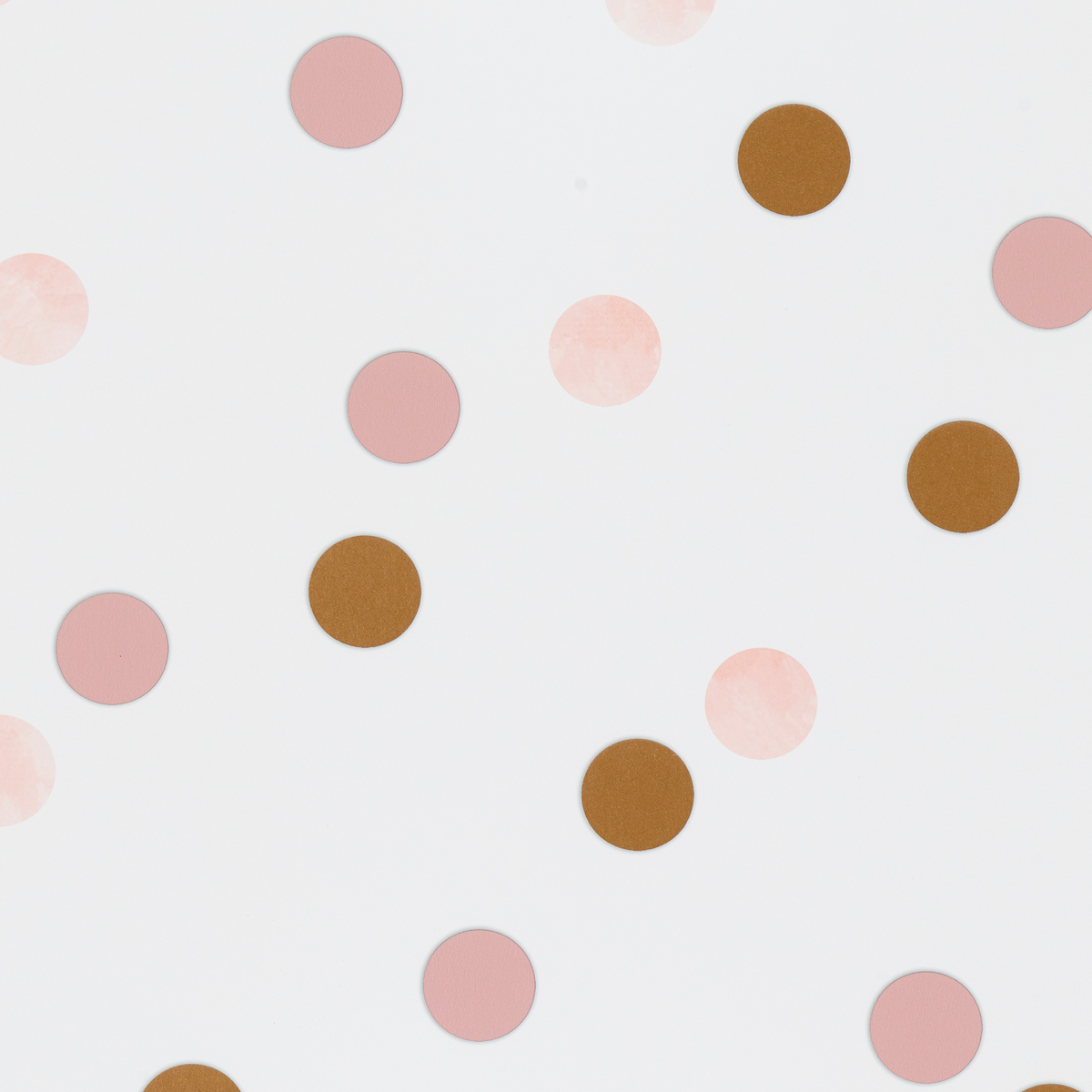 Papier peint intissé Happily Rose poudré