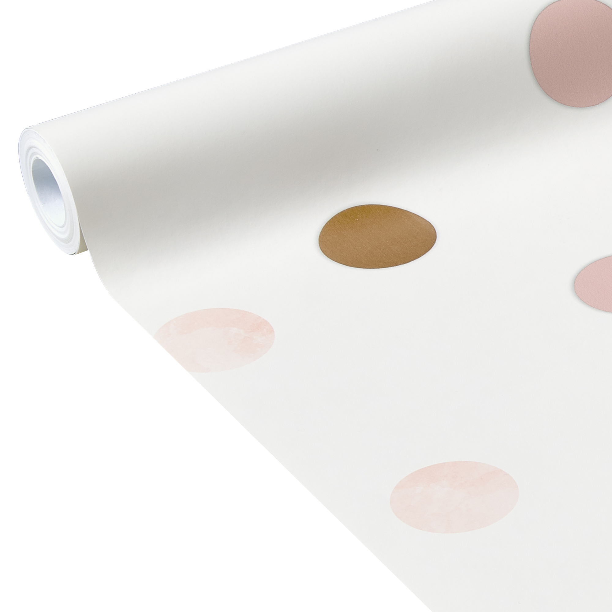 Papier peint intissé HAPPILY coloris rose poudré