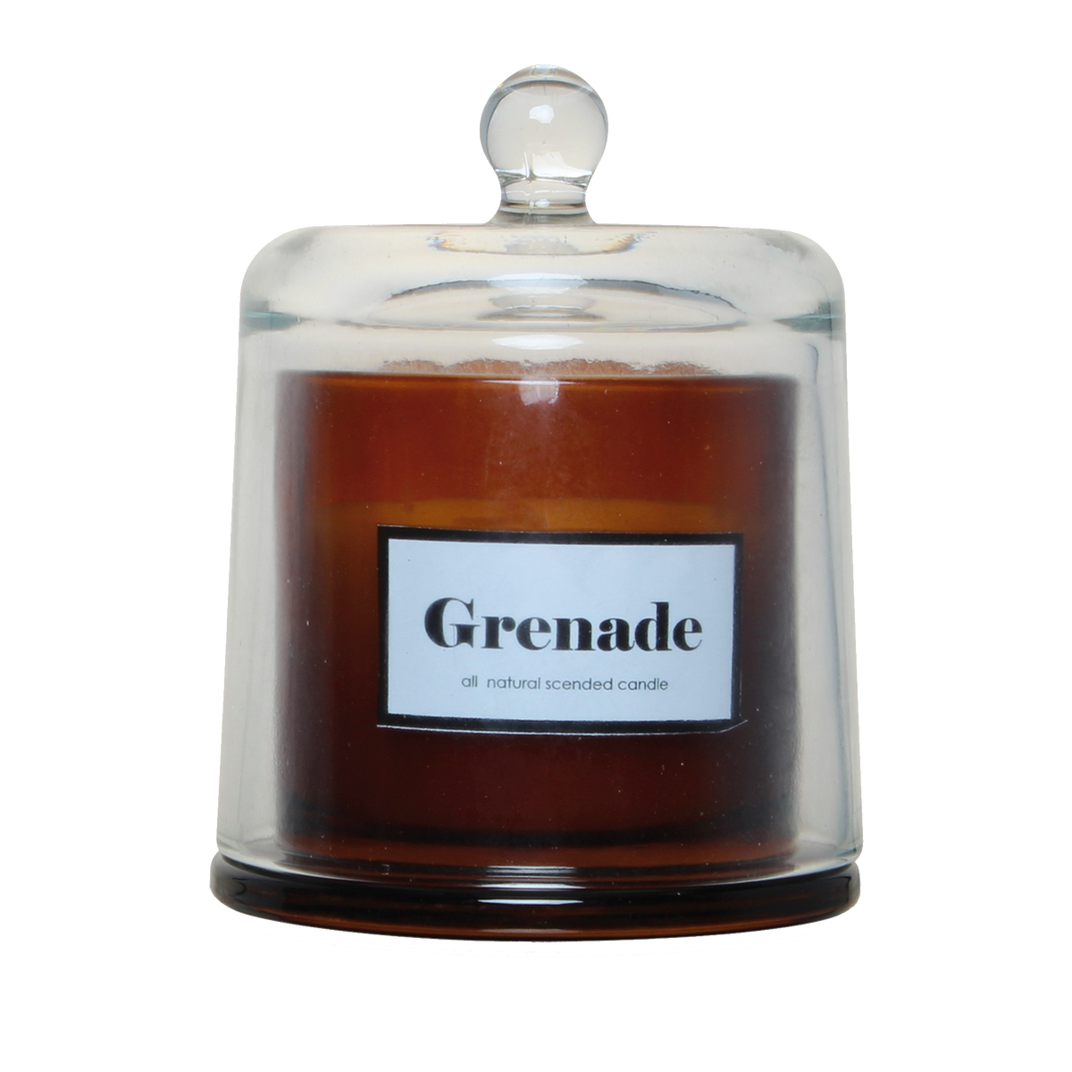 OPJET Bougie parfumée Grenade acidulee Ambre Grenade 240G