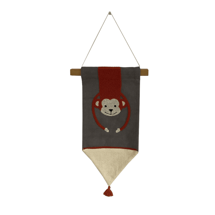 4MURS Kakémono déco Singe Nuances de marron