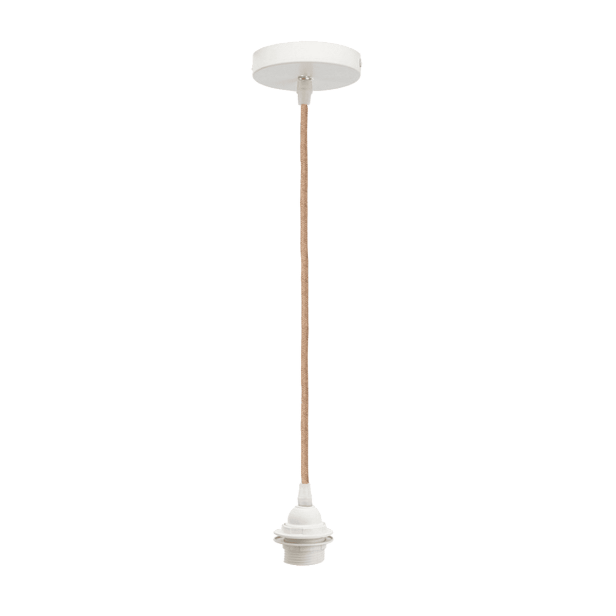 Kit suspension plafond Cordon Naturel et blanc