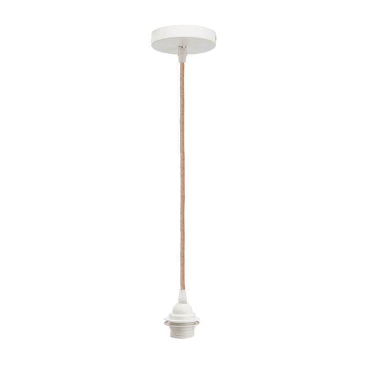 Kit suspension plafond Cordon Naturel et blanc