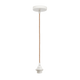 Kit suspension plafond Cordon Naturel et blanc