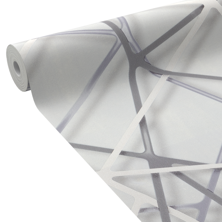 Papier peint intissé Gravity Gris perle