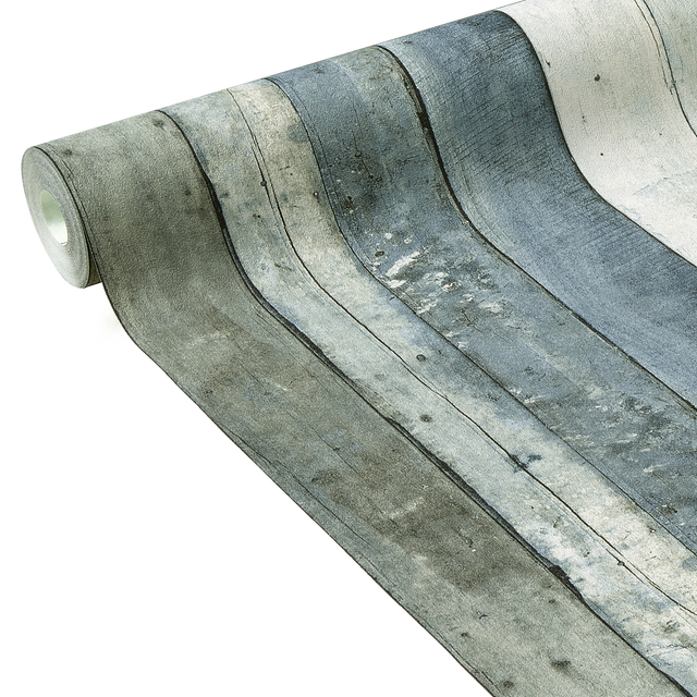 Papier peint intissé MIRAMAR coloris bleu ciel