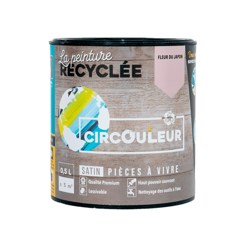 CIRCOULEUR Peinture Circouleur Fleur du japon Satiné 0,5L