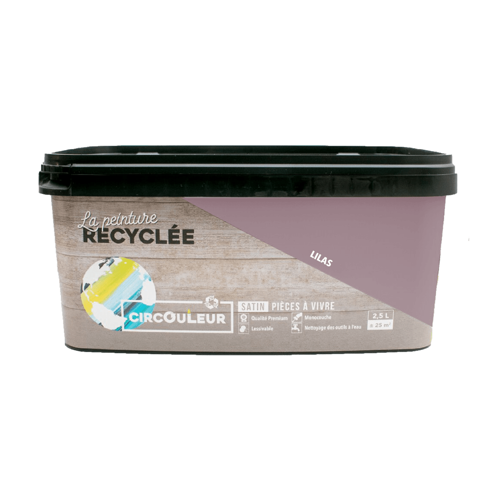 CIRCOULEUR Peinture Circouleur Lilas Satiné 2,5L