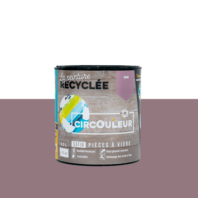 CIRCOULEUR Peinture Circouleur Lilas Satiné 0,5L