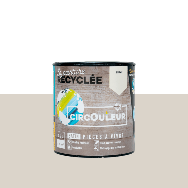 CIRCOULEUR Peinture Peinture plume Satiné 0,5 L